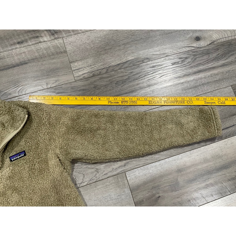Patagonia Los Gatos 1/4 Zip Fleece Pullover Tan Khaki Womens Medium 25235 - Picture 11 of 14